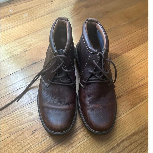 Clark’s Stratton Brown Chukka Boots 10M - Picture 1 of 12